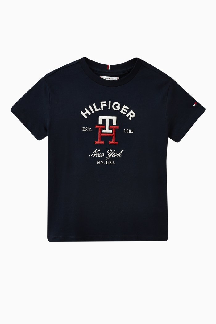 

Logo T-shirt in Cotton, Blue
