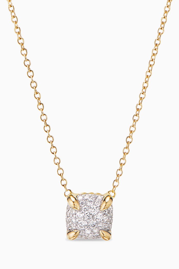 

Petite Chatelaine® Diamond Necklace in 18kt Gold, Yellow
