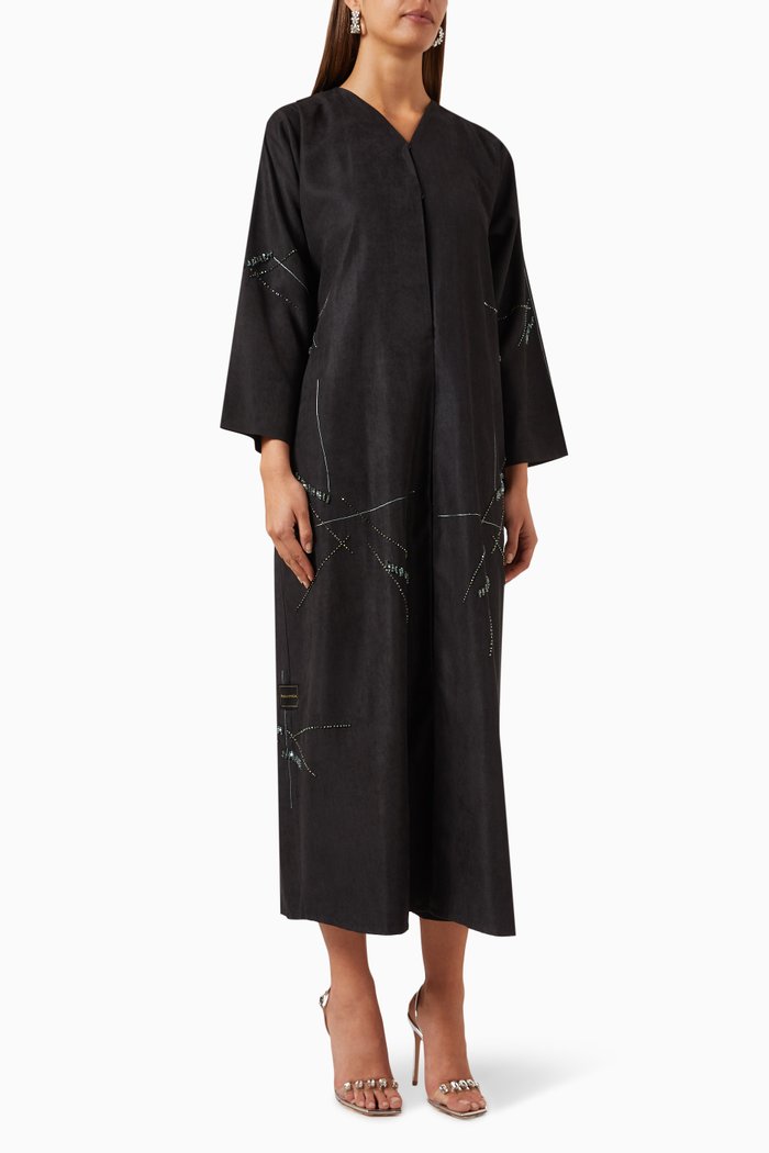 

Embellished Abaya, Blue