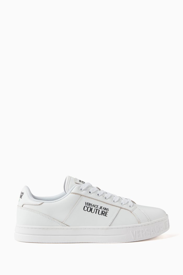 

Court 88 Low Top Sneakers in Leather, White