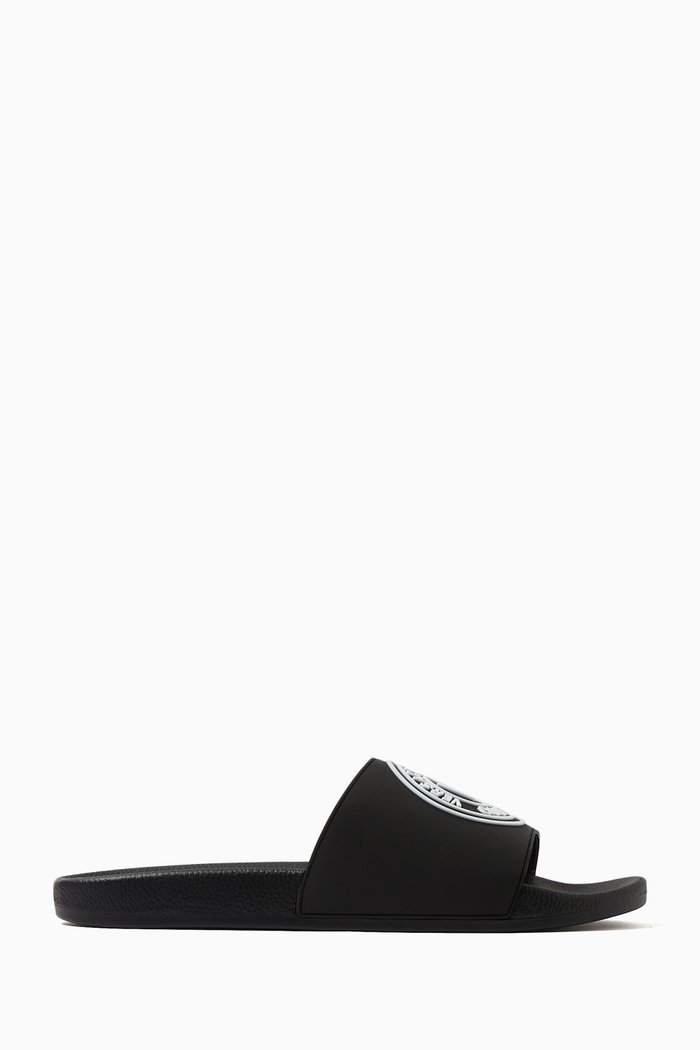 

Logo Slides in Rubber, Black