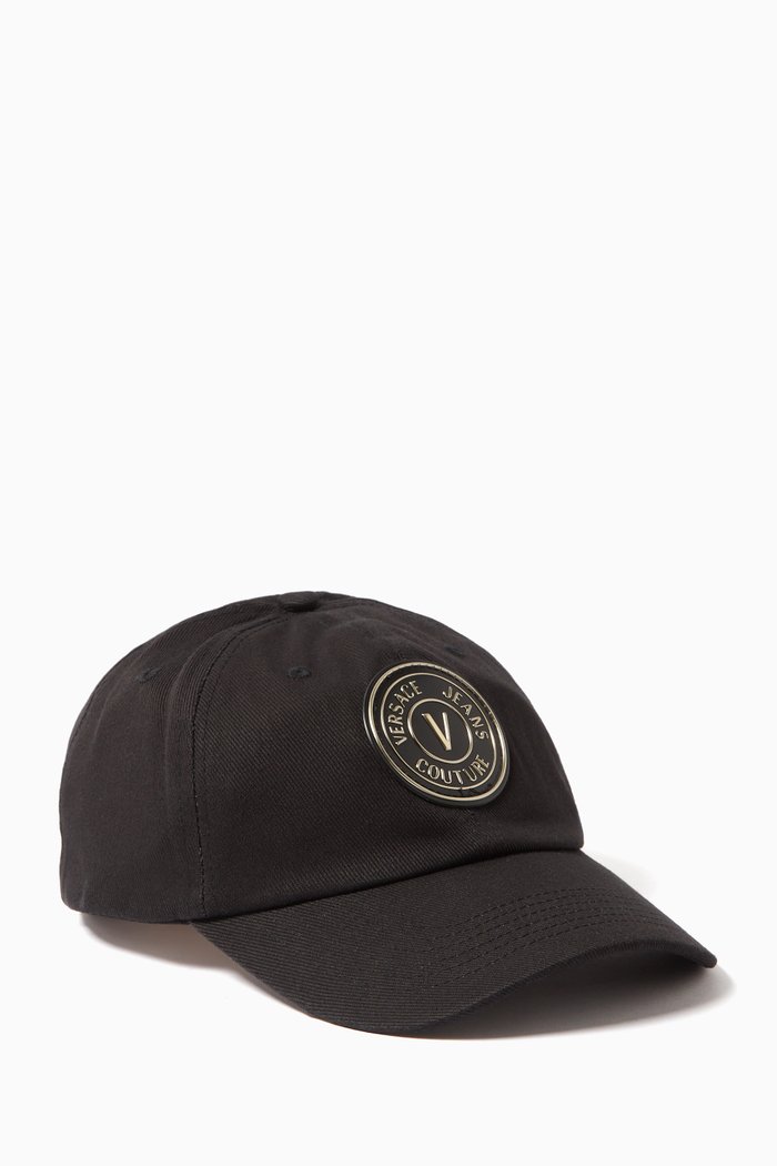 

Circle Logo Baseball Cap in Cotton, Gold