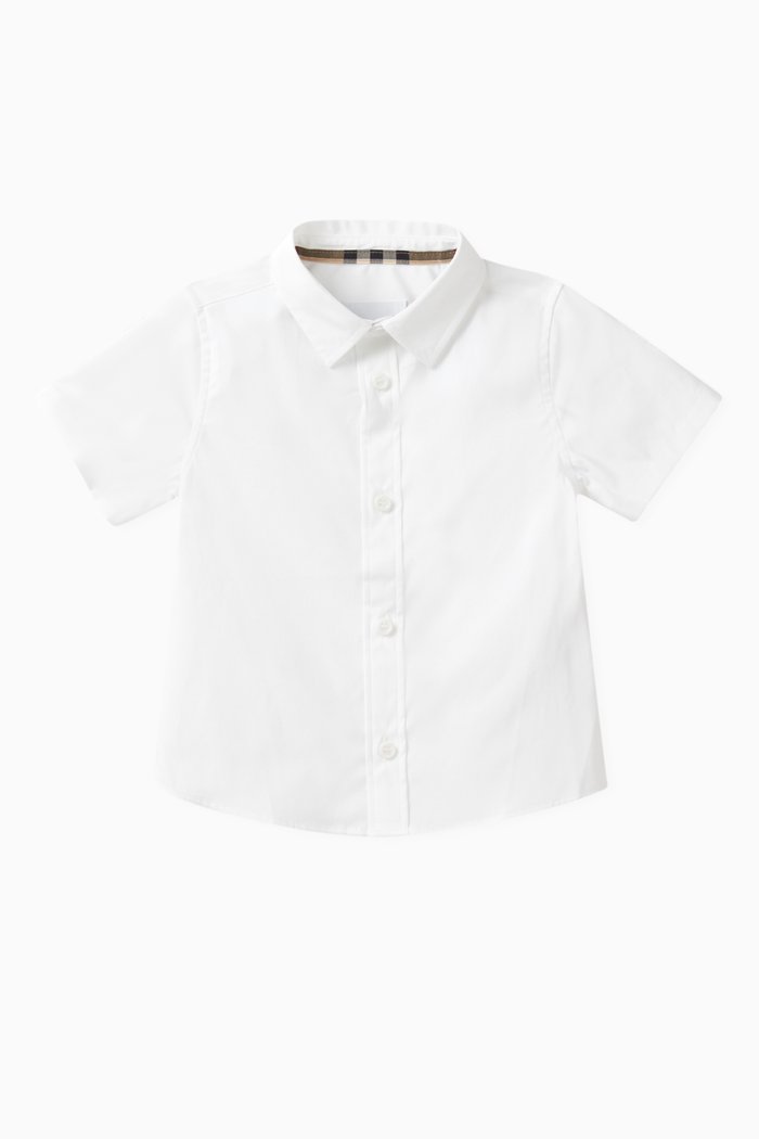 

Owen Logo-print Shirt in Cotton, White