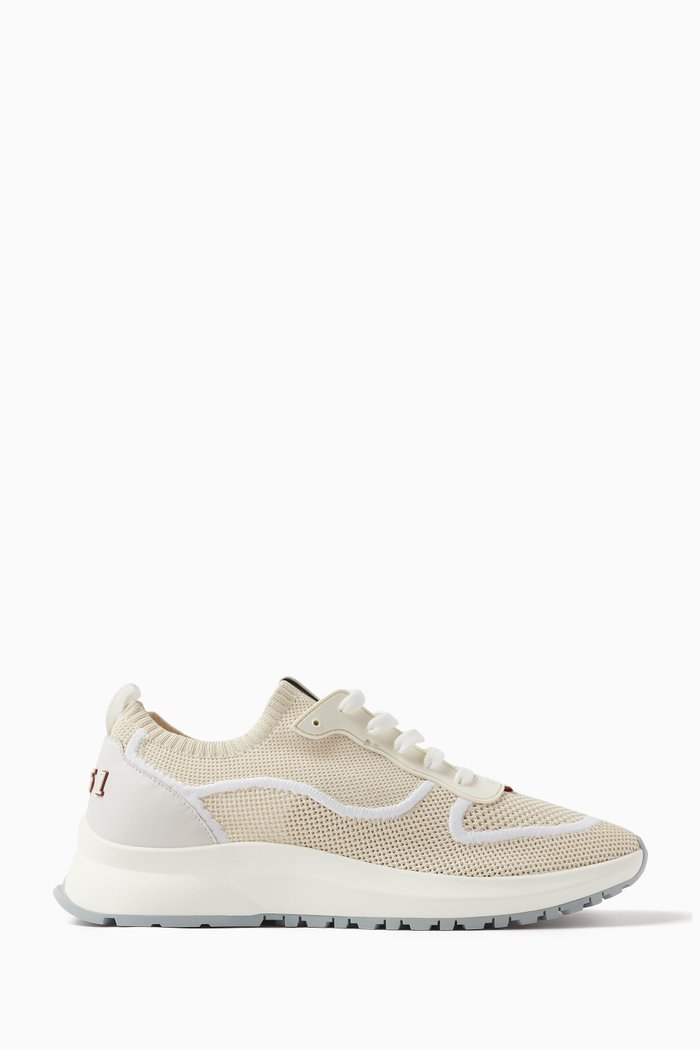 

Davyn Sneakers in Mesh & Rubber, White