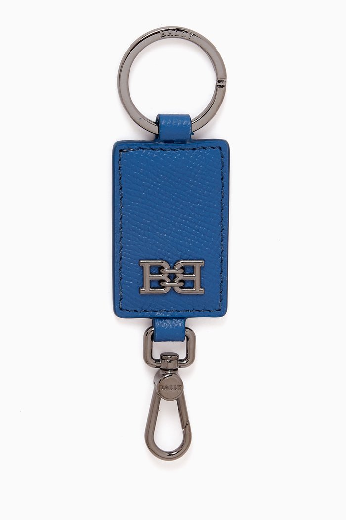 

Keyholder in Leather, Blue