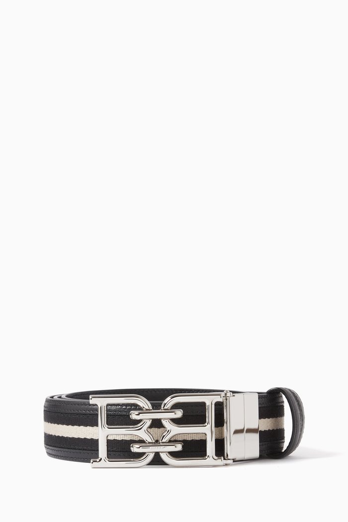

B-Chain Belt in Leather, Black