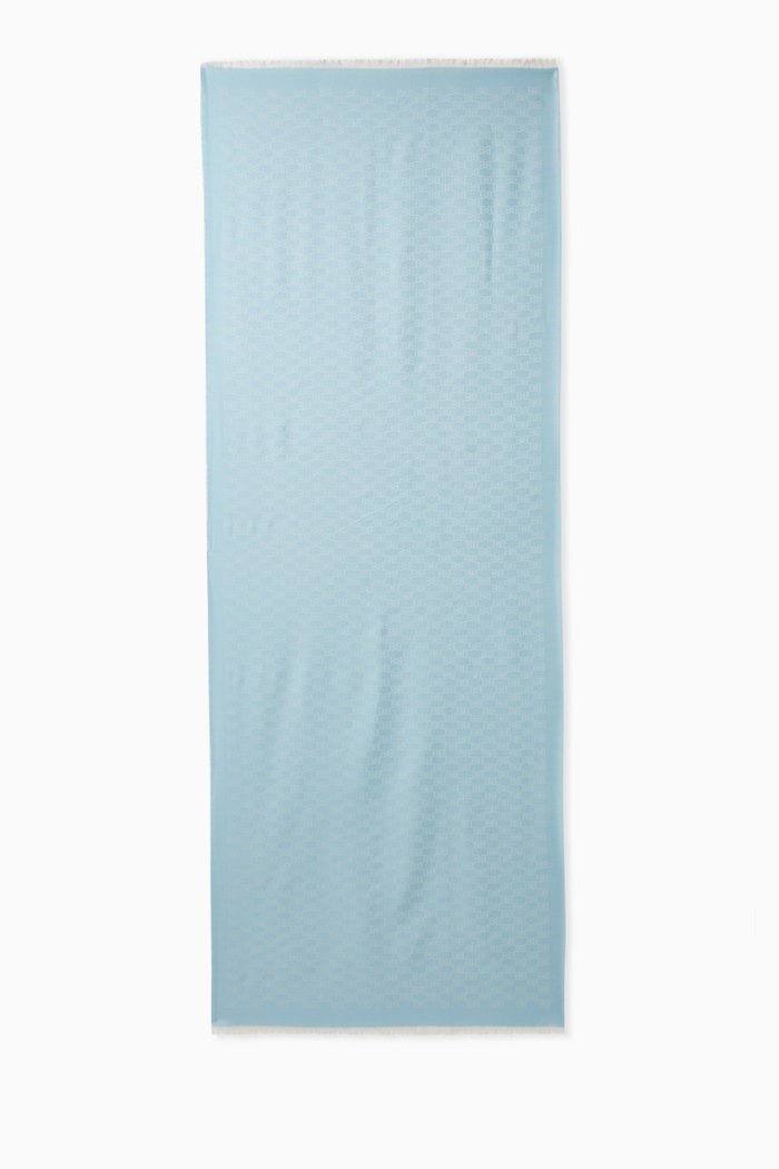 

B-chain Scarf, Blue