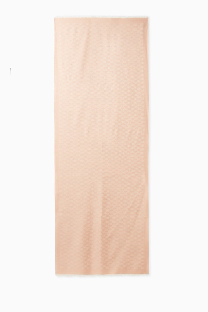 

B-chain Scarf, Pink
