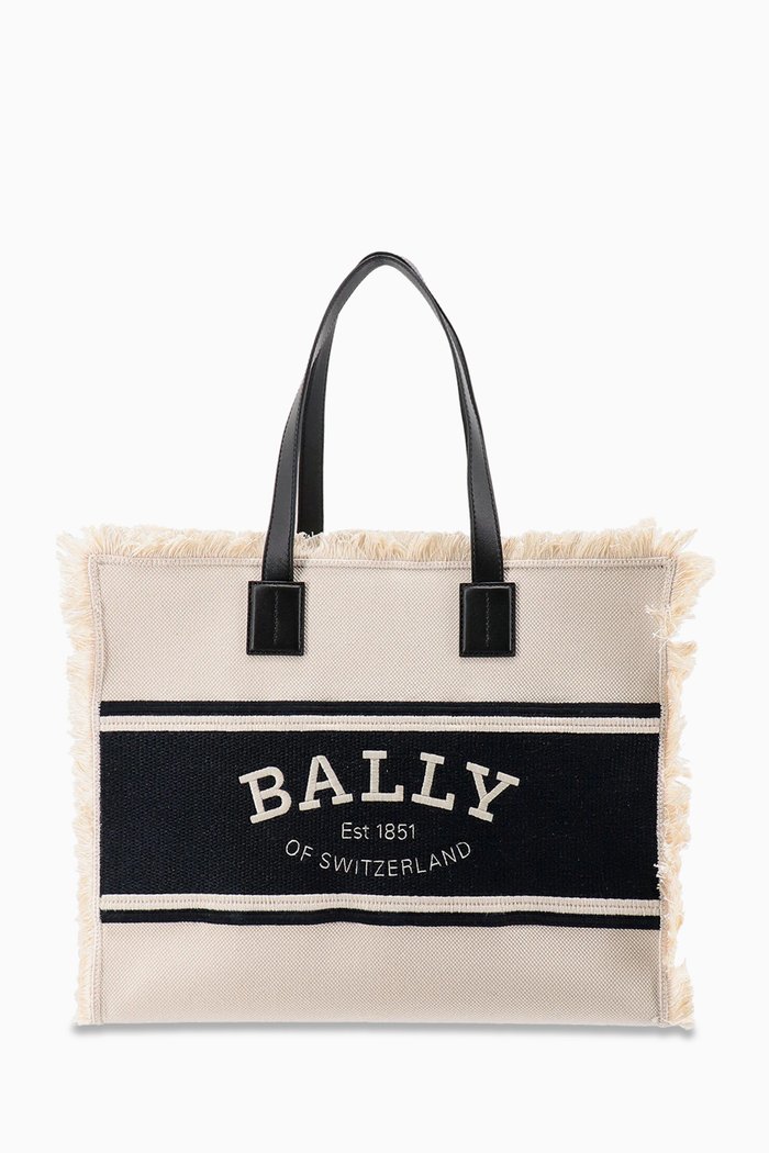 

Crystalia Tote Bag in Canvas, Black