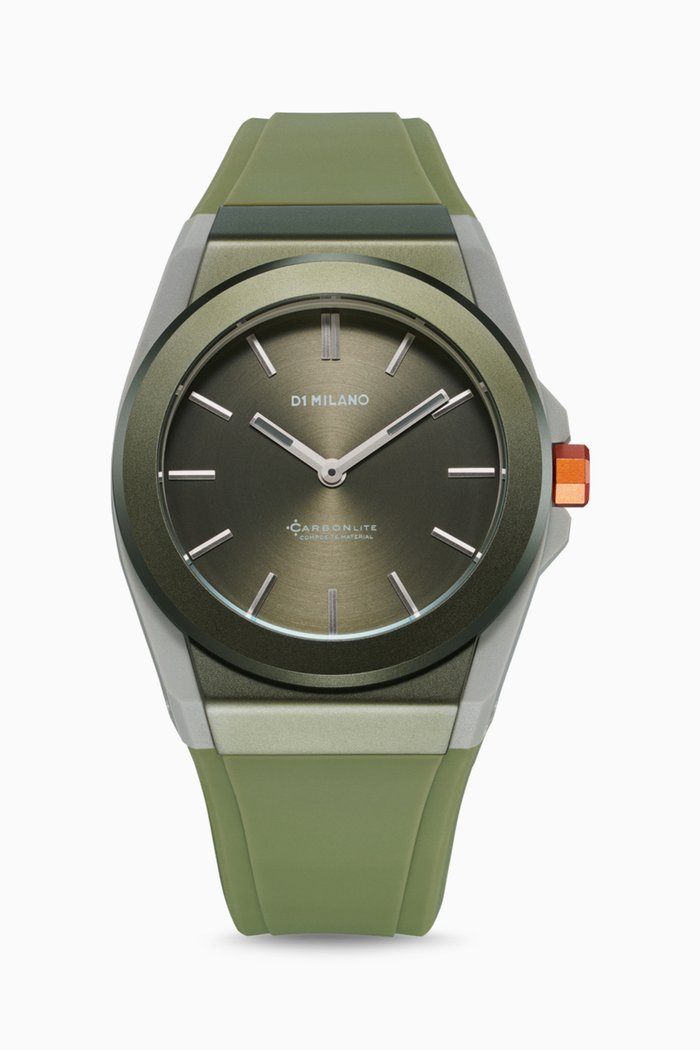 

Carbonlinte Quartz Watch, 40.5mm, Green