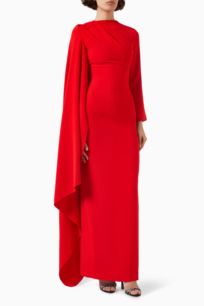 

Lydia Maxi Dress, Red