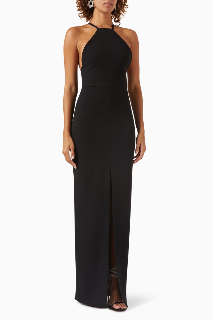 

Lila Maxi Dress, Black