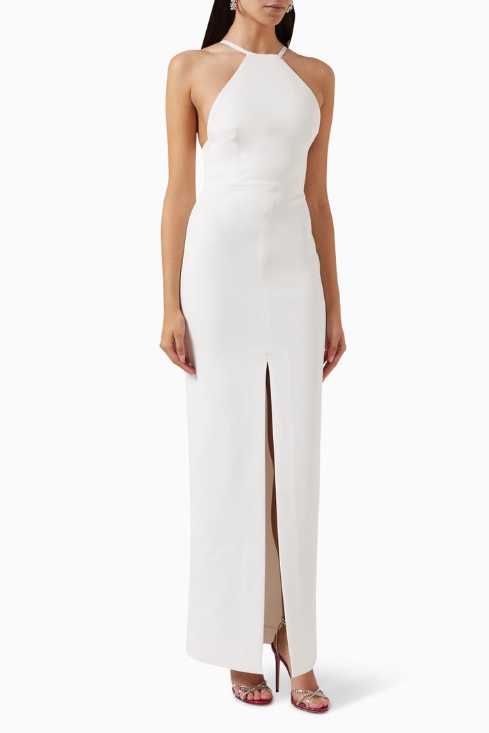 Lila Maxi Dress, White
