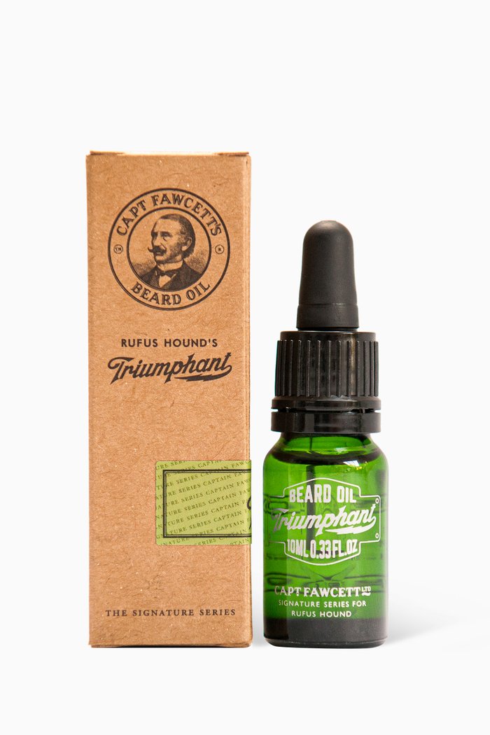 

Triumphant Beard Oil, 10ml, Colourless