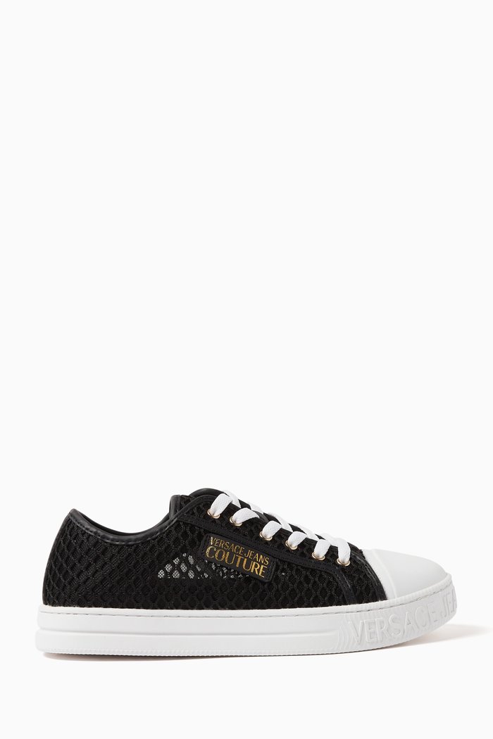 

Low-top Sneakers in Mesh, Black