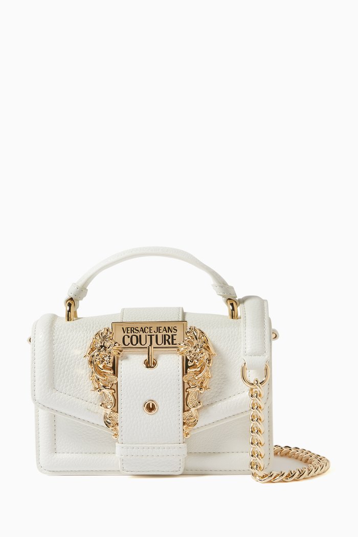 

Couture 01 Crossbody Bag in Leather, White