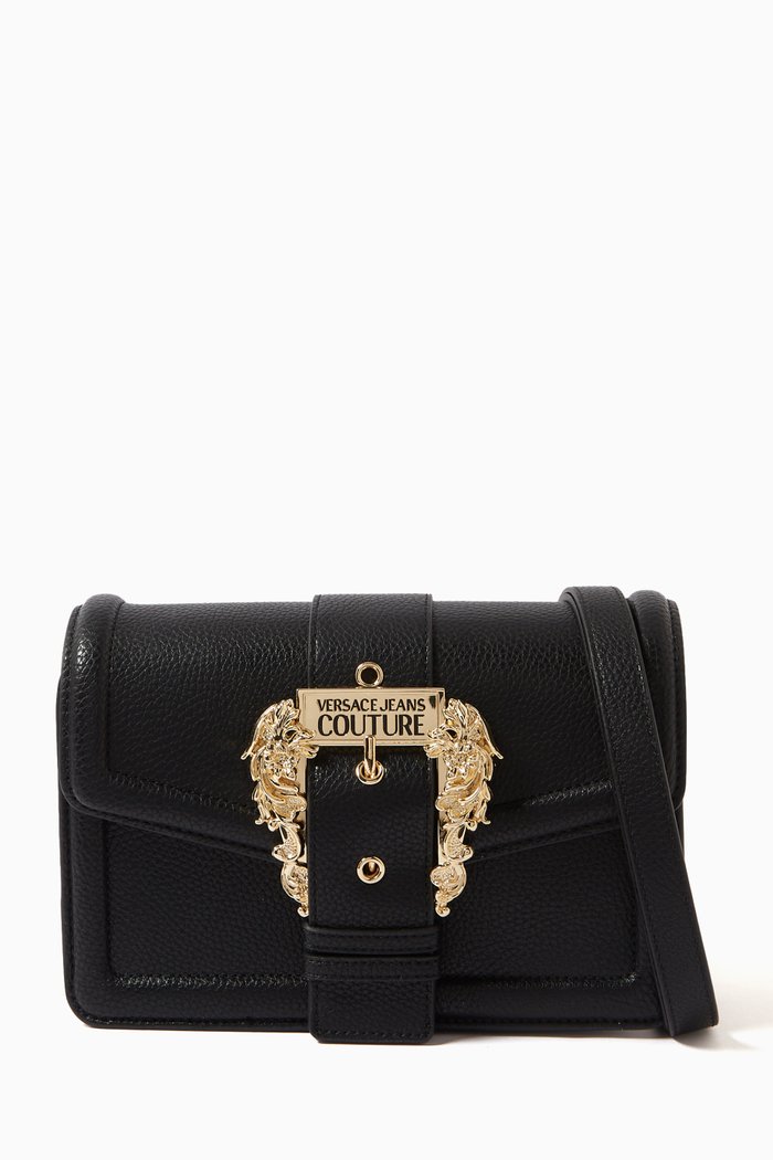 

Medium Couture 01 Shoulder Bag in Polyurethane, Black