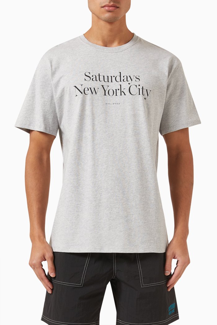 

Miller Standard T-shirt in Cotton-jersey, Grey