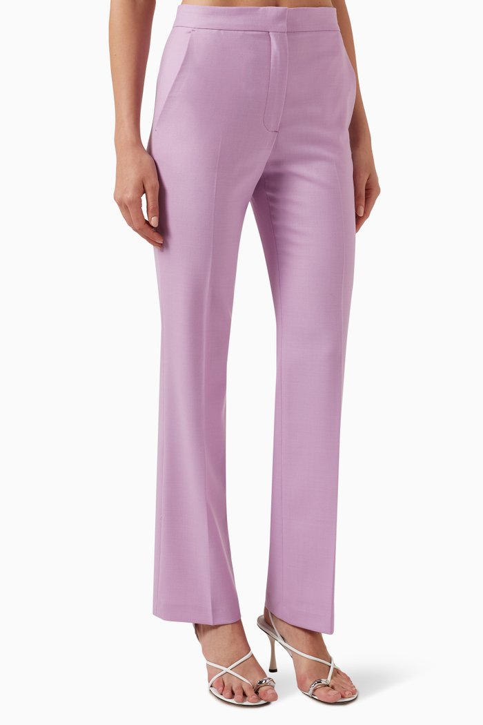 

Pilano Suit Pants in Wool-blend, Purple