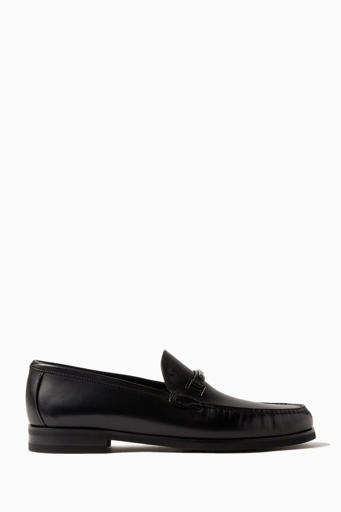 

Apex Loafers in Calf Leather, Black