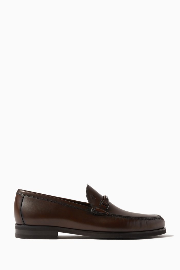 

Apex Loafers in Calf Leather, Brown