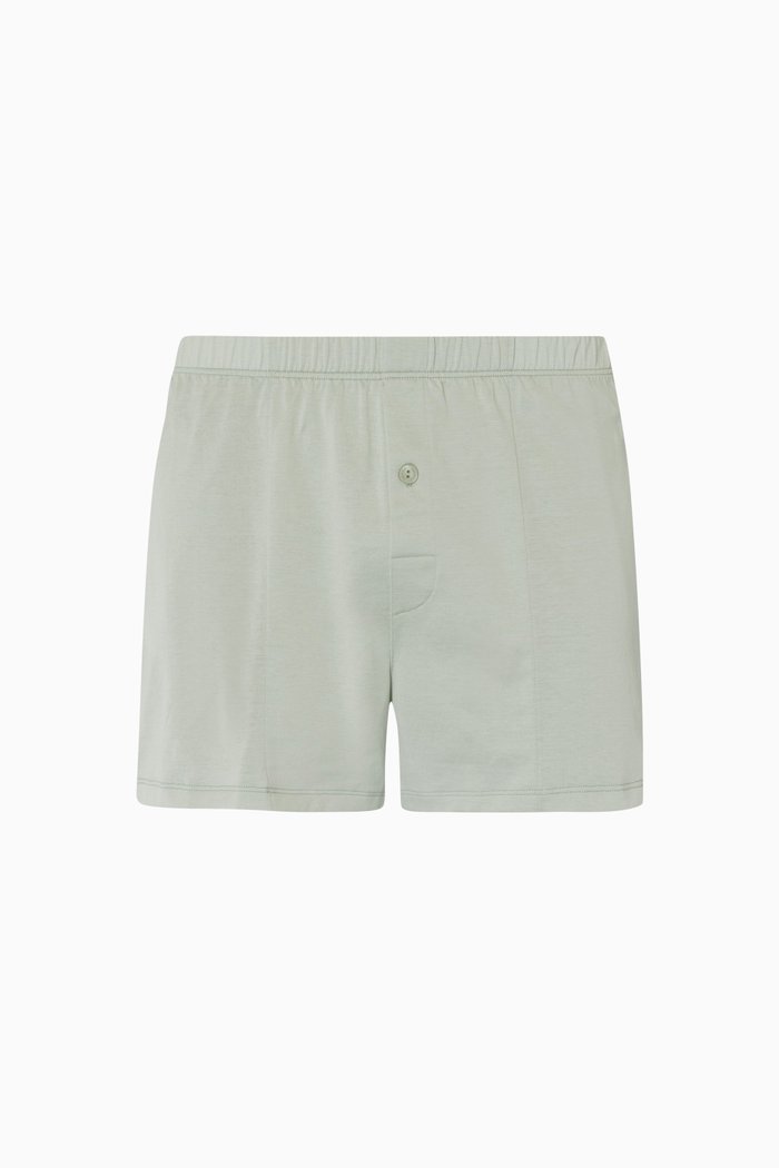 

Sporty Boxers in Cotton Jersey, Green