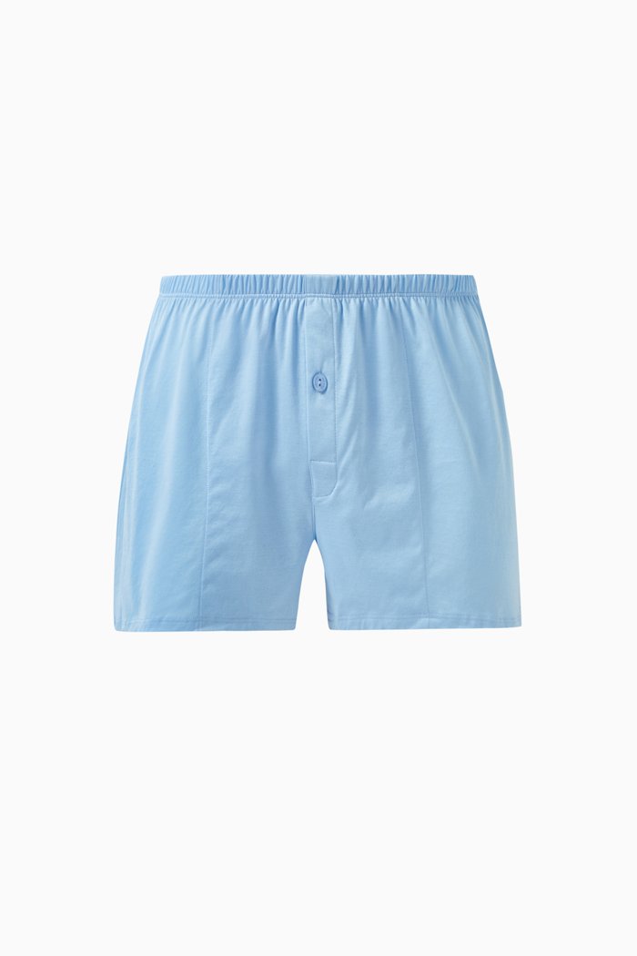 

Sporty Boxers in Cotton Jersey, Blue