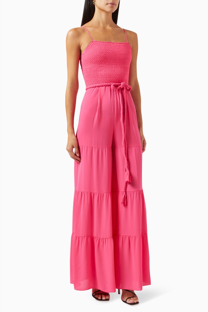 

Liya Jumpsuit in Jersey, Red
