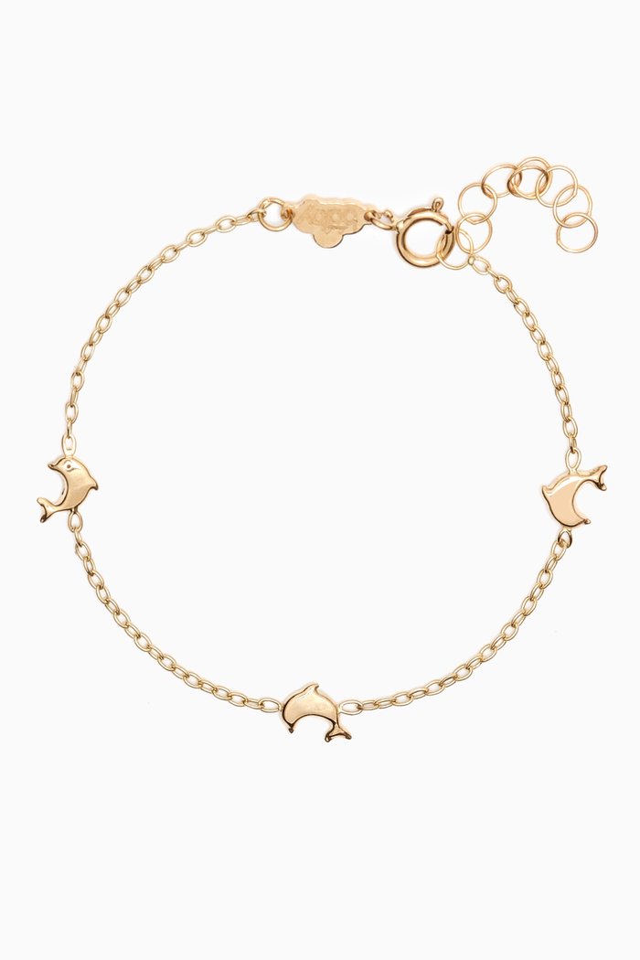 

Triple Dolphin Bracelet in 18kt Gold