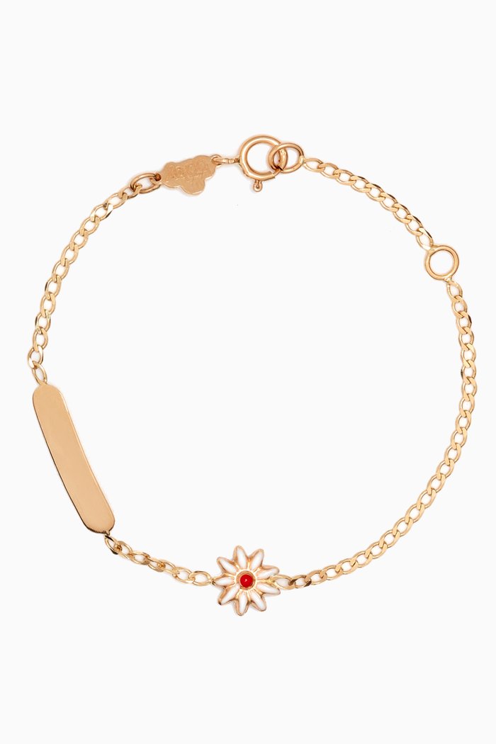 

The Flower Bracelet in 18kt Yellow Gold