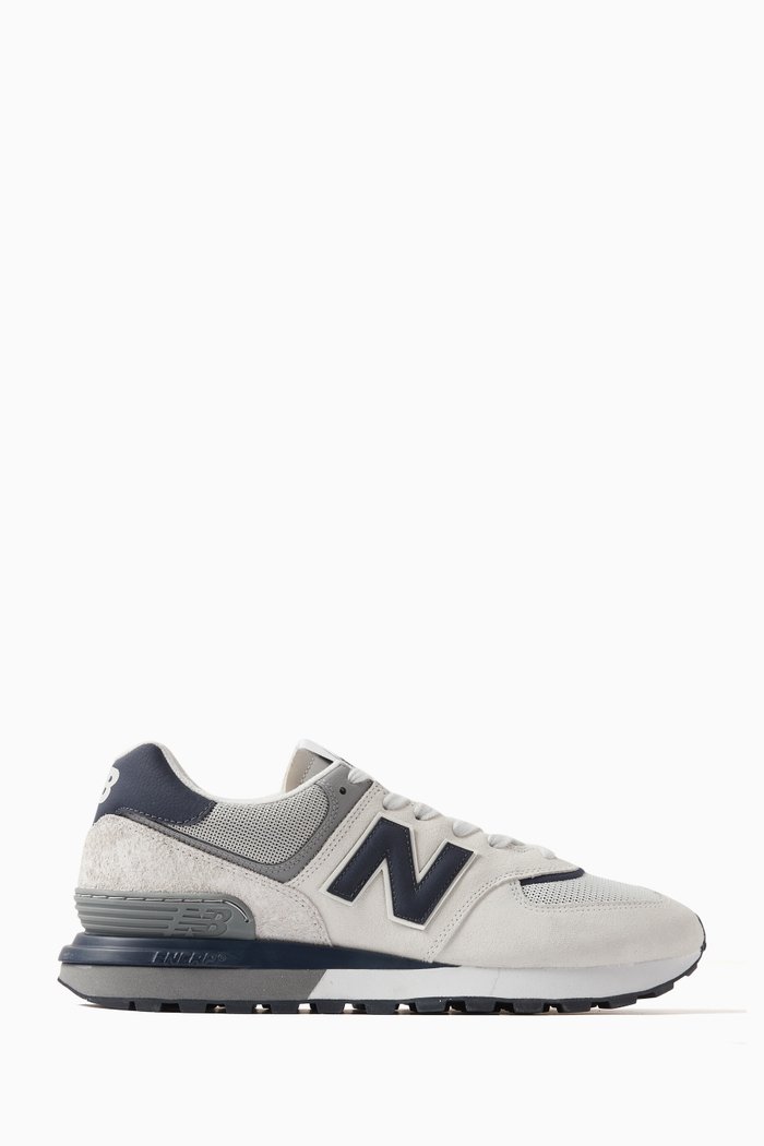 574 Legacy Sneakers in Suede & Mesh, Multicolour