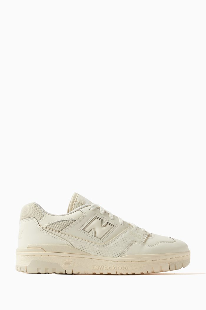 

BB50 Low-top Sneakers in Suede & Leather, Neutral