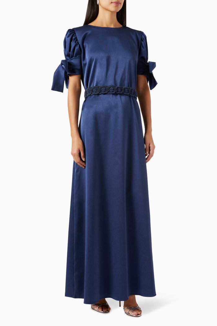

Belted Kaftan, Blue
