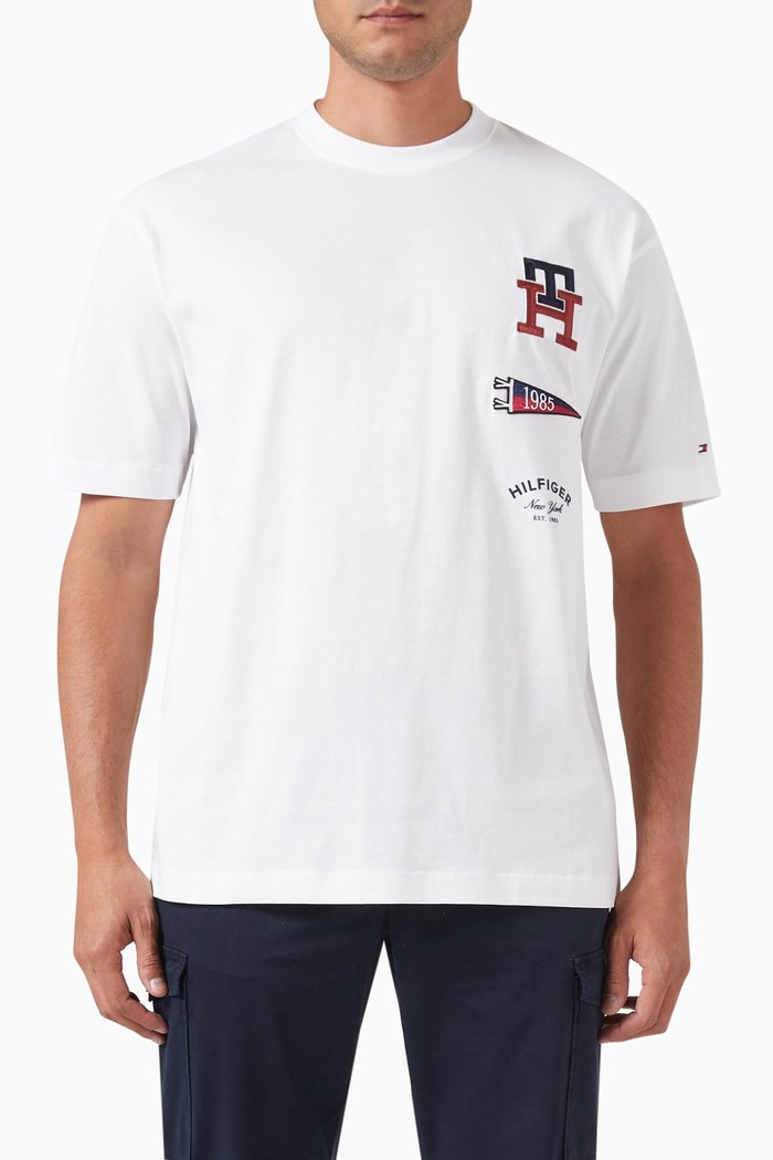 

Icons Logo T-shirt in Cotton-jersey, White