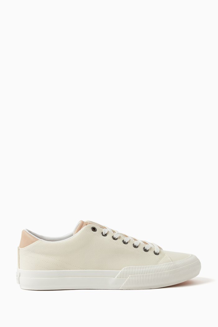 

Chunky Sole Trainers in Bananatex, White
