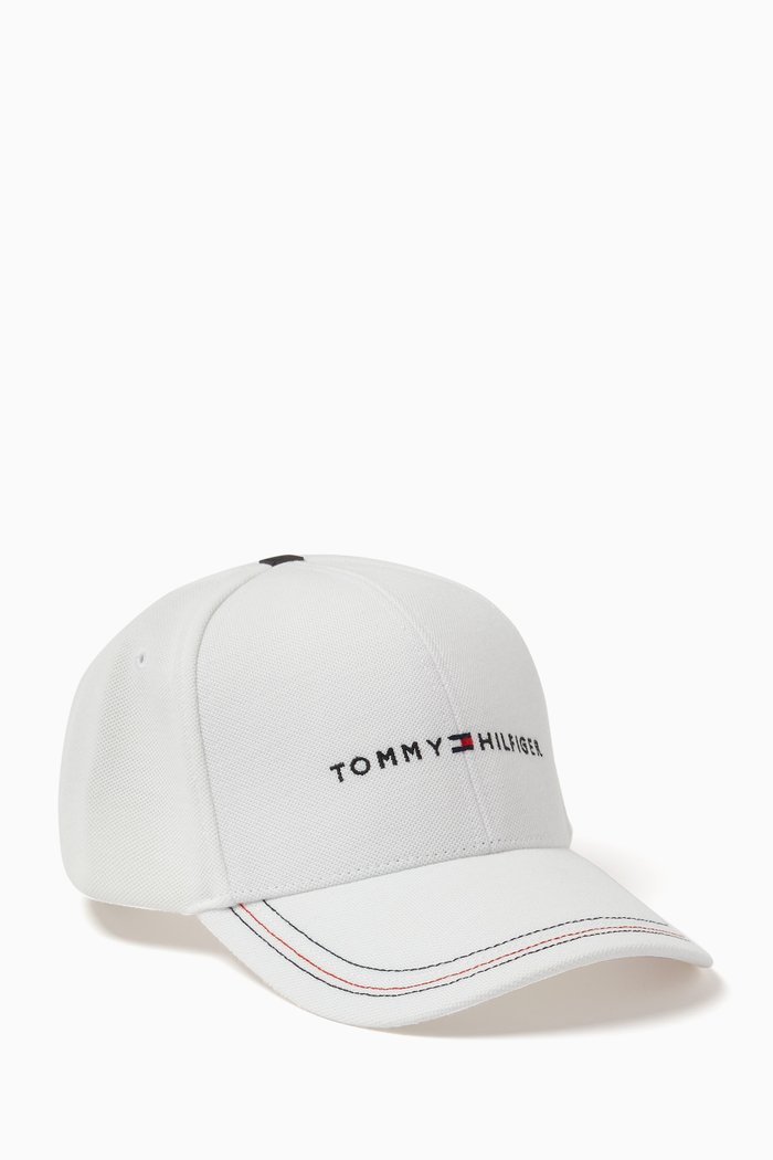 

TH Skyline Logo Cap in Recycled Twill, White