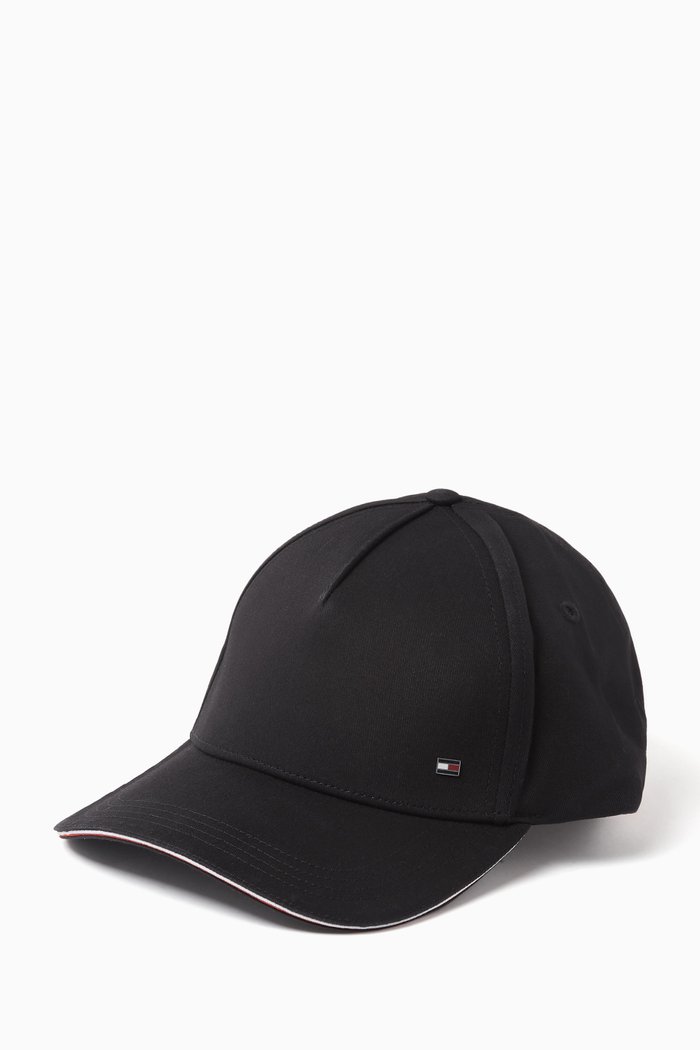 

TH Elevated Signature Tape Cap in Organic Cotton-twill, Black