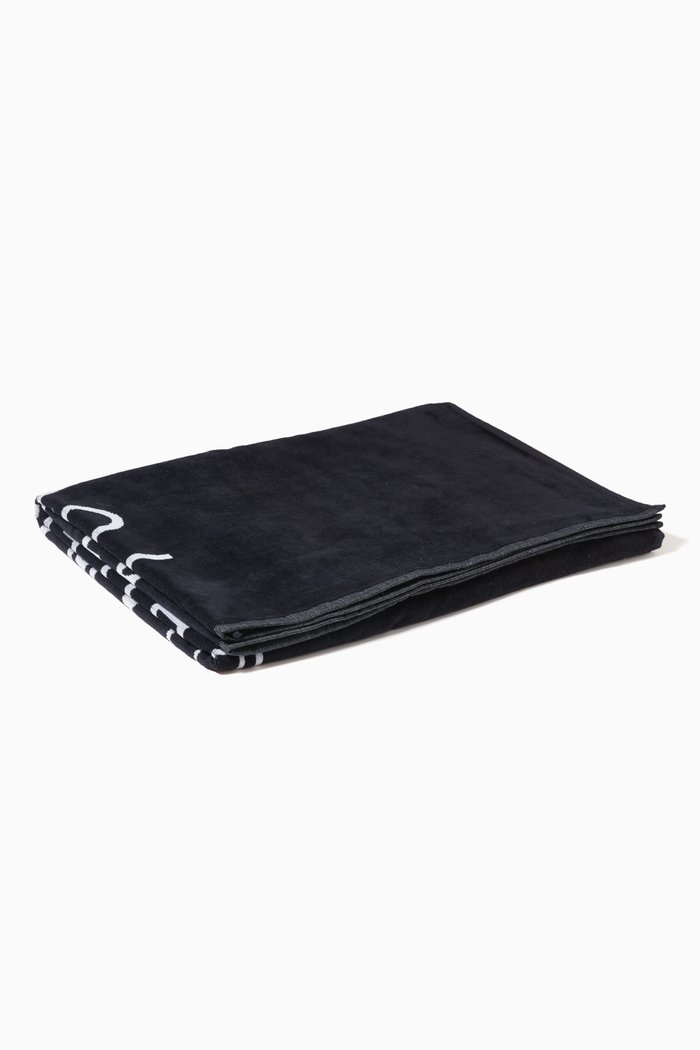 

Original Logo Towel in Cotton, Blue