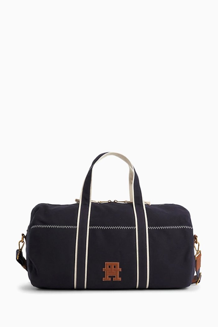 Monogram Duffel Bag in Canvas, Blue