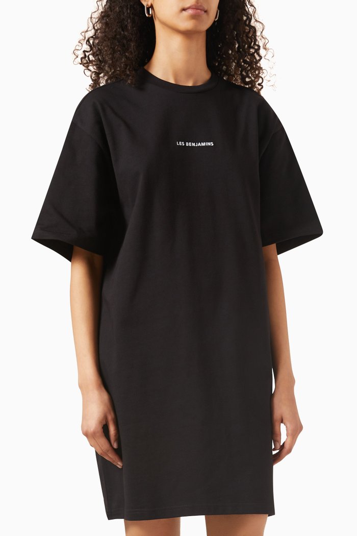 

005 Oversized T-shirt in Jersey, Black