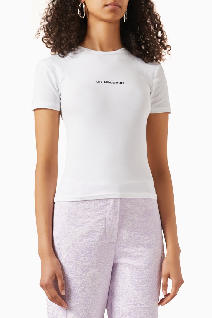

006 T-shirt in Jersey, White