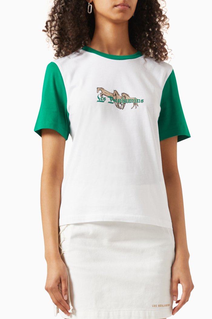 

010 T-shirt in Jersey, White
