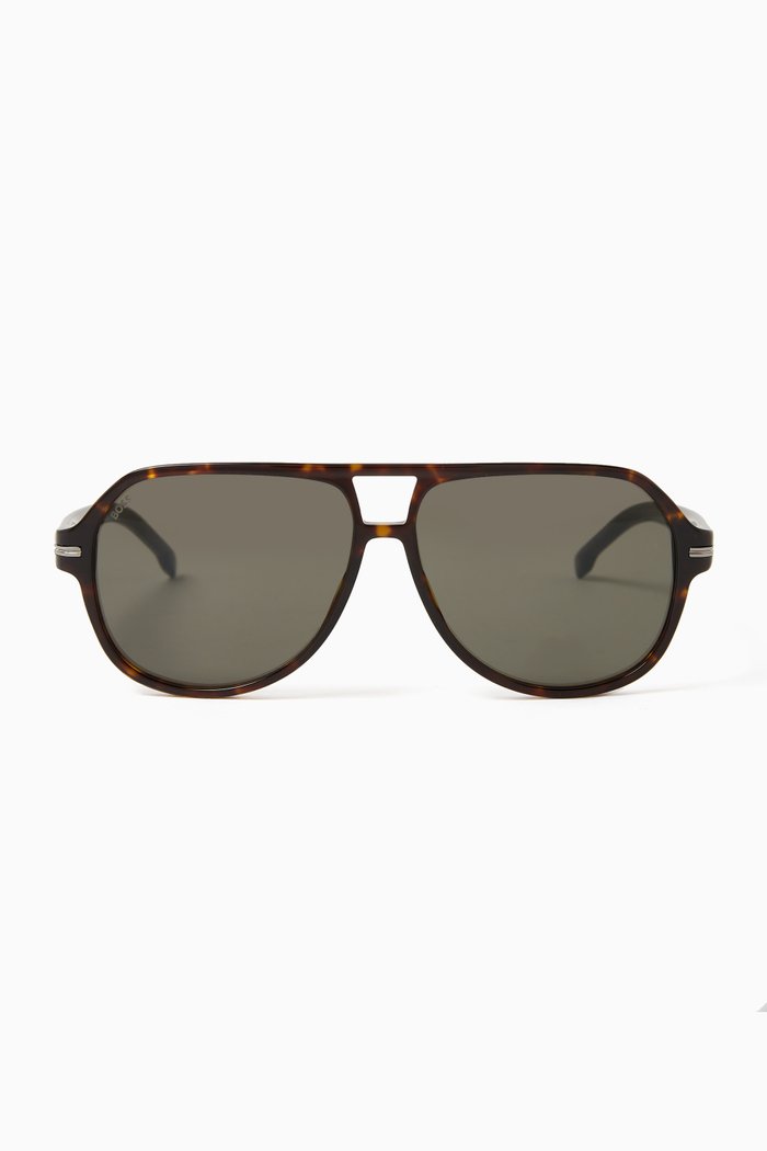 

Square Sunglasses in Acetate, Brown