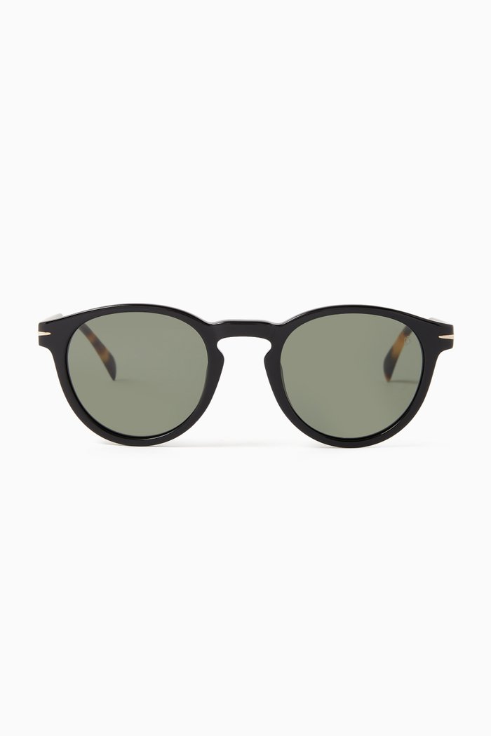 

Round Sunglasses in Acetate, Brown