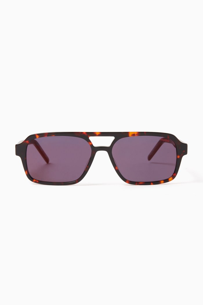 

Square Sunglasses in Acetate, Brown