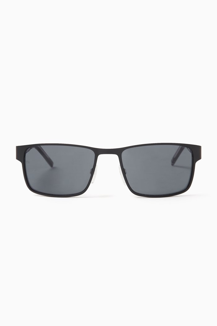 

D-Frame Sunglasses in Acetate, Black