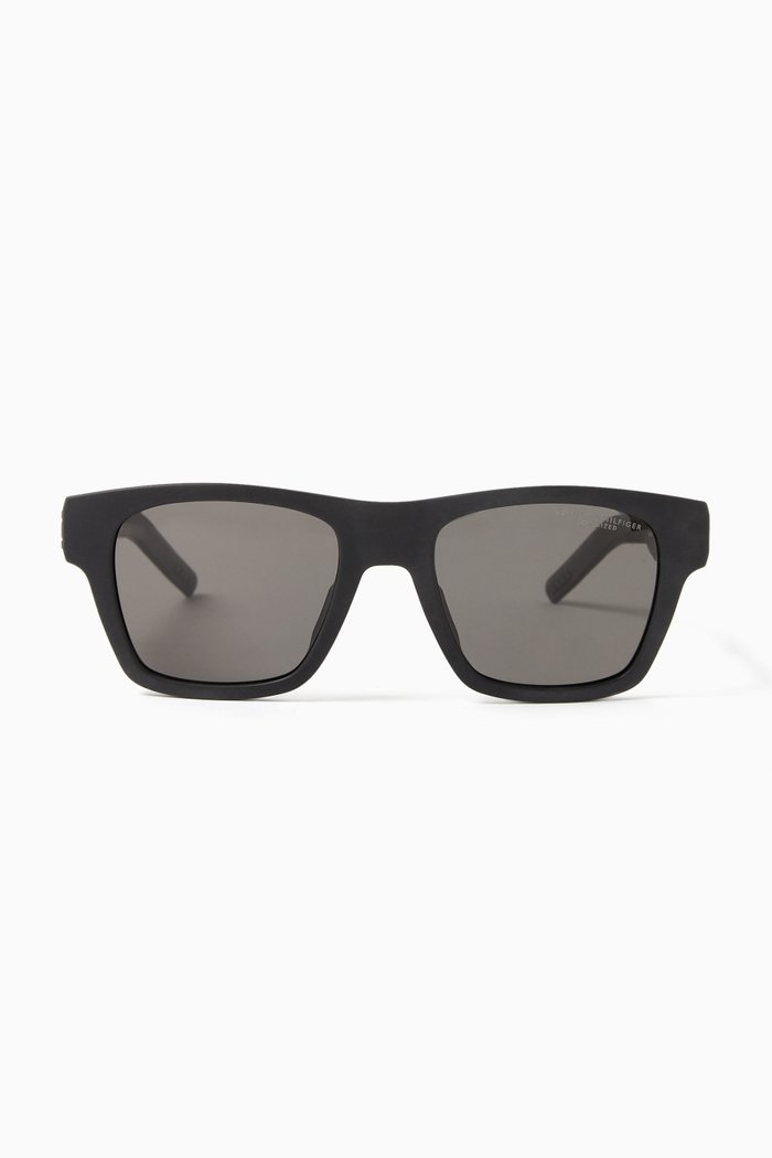 

Wayfarer Sunglasses in Acetate, Black