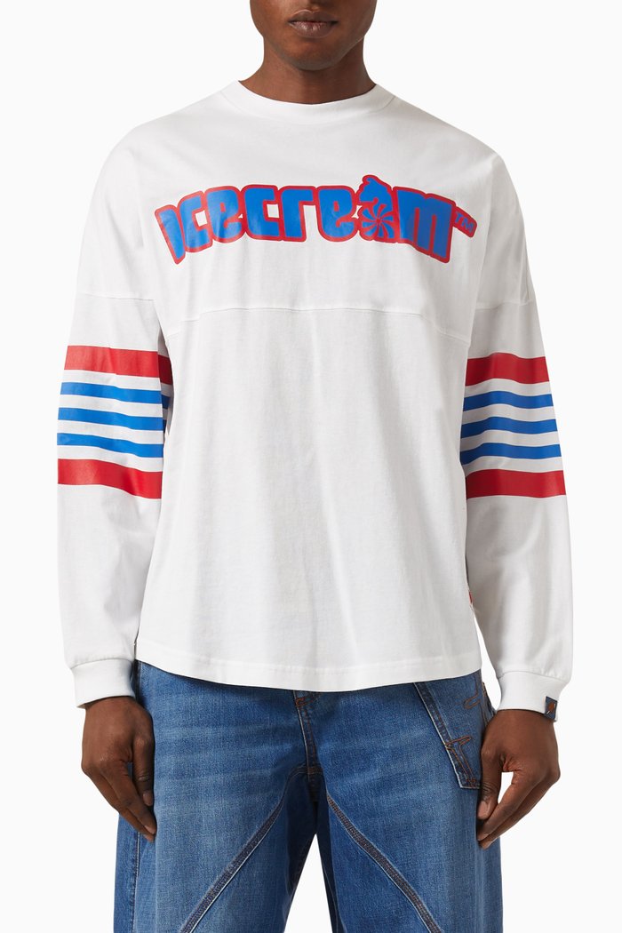 

Soft Serve Logo Graphic-print T-shirt in Cotton-jersey, White