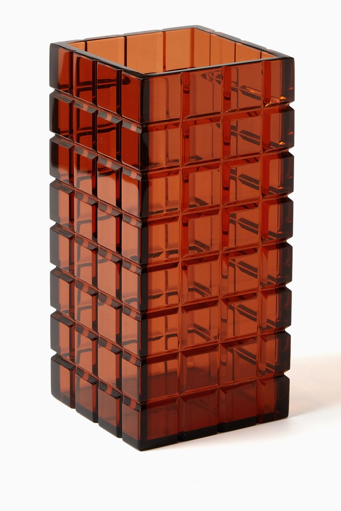 

Loulou Vase in Acrylic, Brown