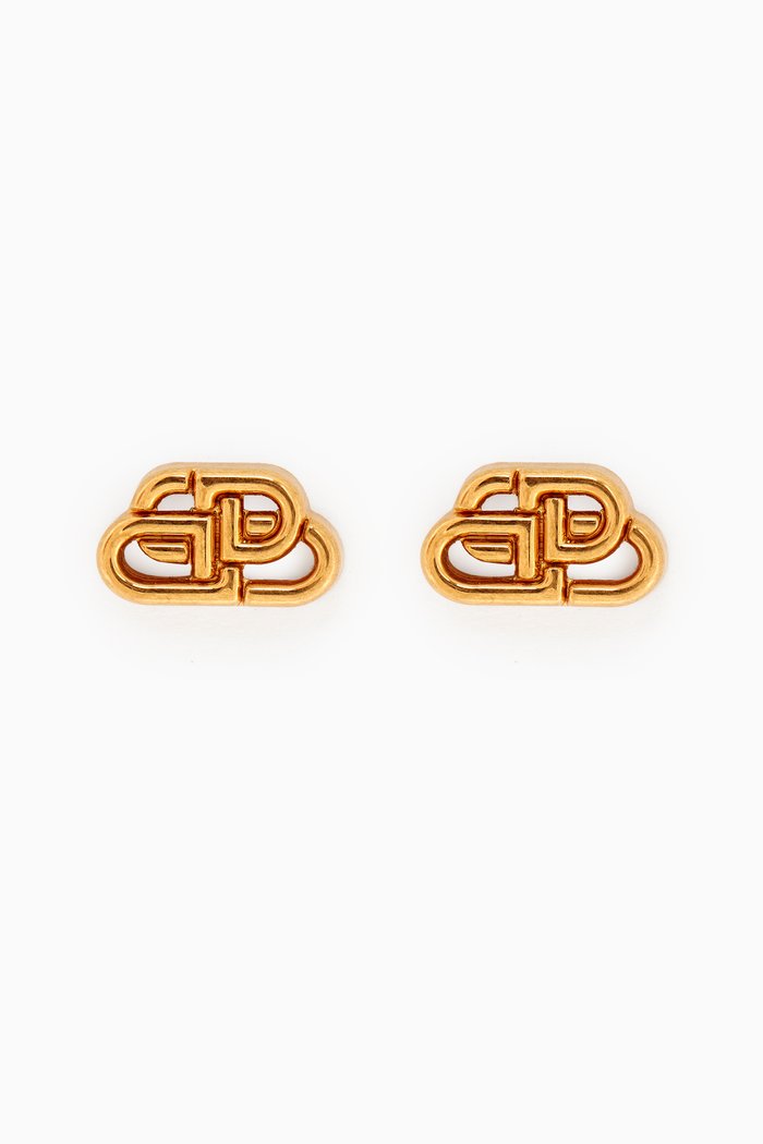 BB XS Stud Earrings, Gold